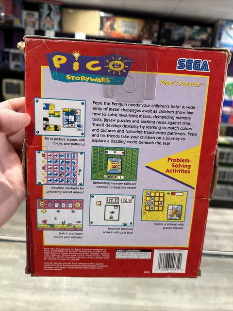 Pepe's Puzzles - Sega Pico In Box Tested!