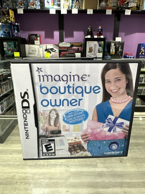 Imagine: Boutique Owner - Nintendo DS Game CIB Complete Tested!