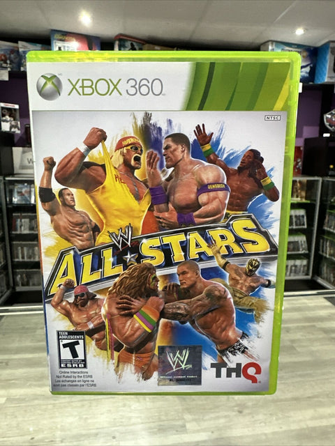 WWE All Stars (Microsoft Xbox 360, 2011) CIB Complete Tested!