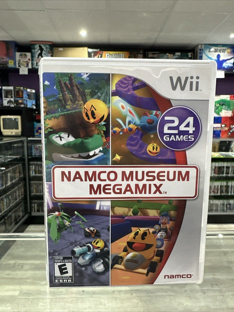 Namco Museum Megamix (Nintendo Wii, 2010) CIB Complete Tested!