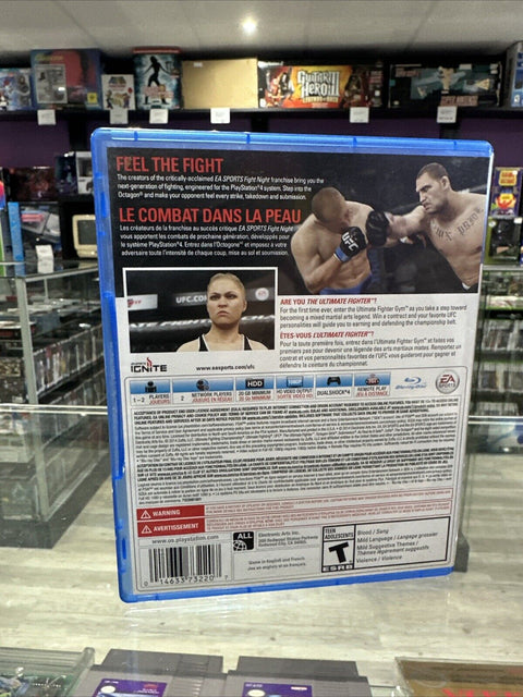 UFC (Sony PlayStation 4, 2014) PS4 Complete In Box CIB Tested!