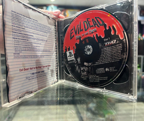 Evil Dead: Hail to the King (Sony PlayStation 1) PS1 Tested *Manual Damage*