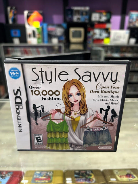 Style Savvy (Nintendo DS, 2009) CIB Complete Tested!