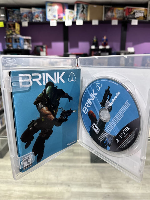 Brink PS3 (Sony PlayStation 3, 2011) PS3 CIB Complete Tested!