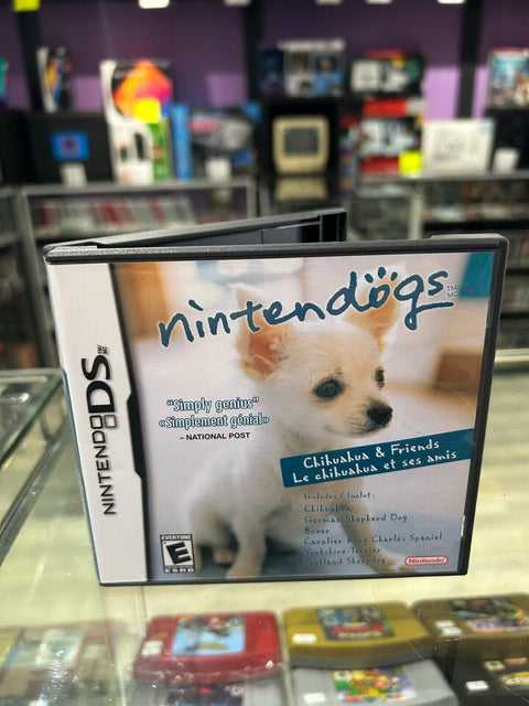 Nintendogs: Chihuahua & Friends (Nintendo DS, 2005) CIB Complete Tested!