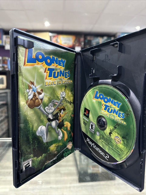 Looney Tunes: Back in Action (Sony PlayStation 2, 2003) PS2 CIB Complete Tested!