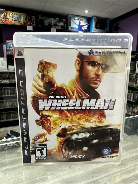 Wheelman (Sony PlayStation 3, 2009) PS3 CIB Complete Tested!