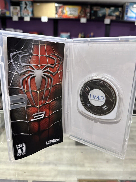 Spiderman 3 (Sony PSP, 2009) Complete CIB Tested!