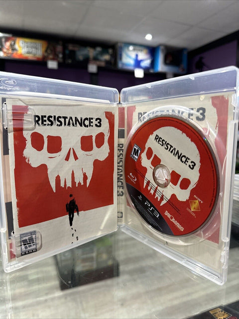 Resistance 3 (Sony PlayStation 3, 2011) PS3 - Complete CIB - TESTED