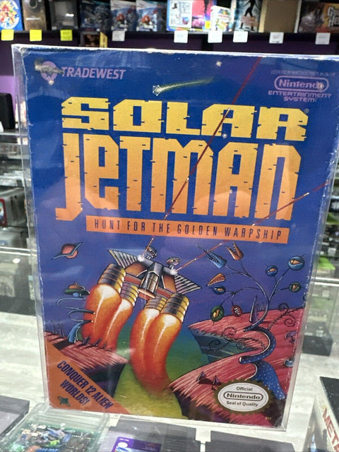 Solar Jetman (Nintendo Entertainment System, 1990) NES In Box - Tested!