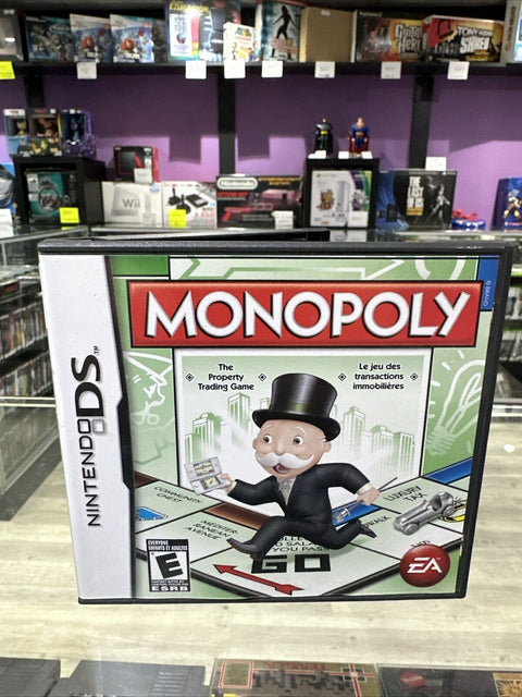 Monopoly (Nintendo DS, 2010) CIB Complete Tested!