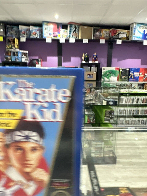 Karate Kid (Nintendo NES, 1987) In Cut Rental Box - Tested!