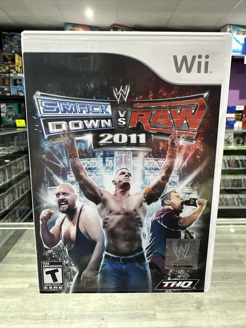 WWE SmackDown vs. Raw 2011 (Nintendo Wii, 2010) CIB Complete Tested!