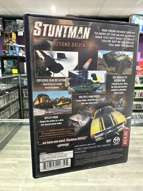 Stuntman (Sony PlayStation 2, 2002) PS2 CIB Complete Tested!