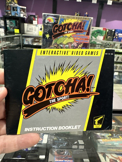 Gotcha! The Sport Nintendo NES - CIB Complete Tested!