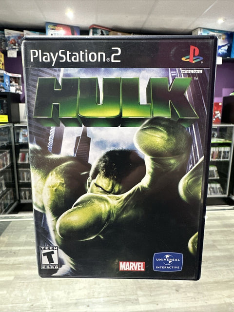 Hulk (Sony PlayStation 2, 2003) PS2 CIB Complete Tested!