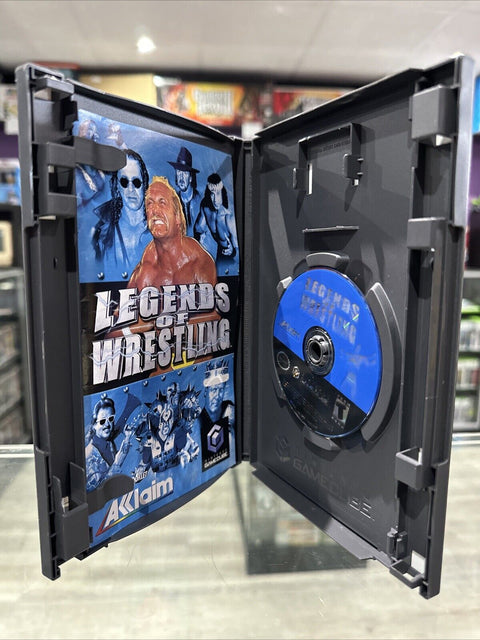 Legends of Wrestling (Nintendo GameCube, 2002) CIB Complete Tested!