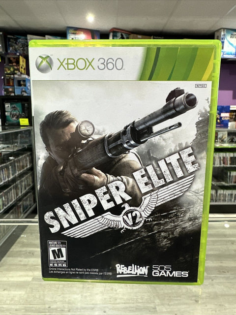 Sniper Elite V2 (Microsoft Xbox 360, 2013) Tested and Complete