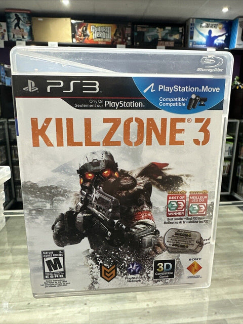 Killzone 3 (Sony Playstation 3, 2011) CIB PS3 Complete Tested!