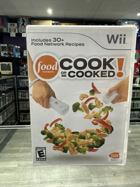 Food Network: Cook or Be Cooked (Nintendo Nintendo Wii, 2009) CIB Complete