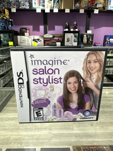 Imagine: Salon Stylist (Nintendo DS, 2009) CIB Complete Tested!