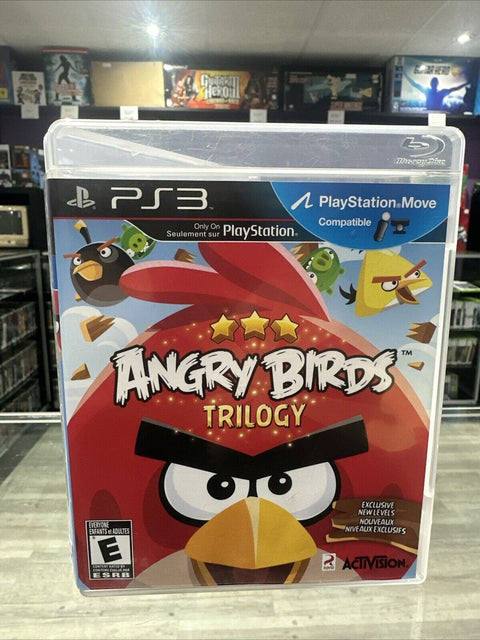 Angry Birds Trilogy (Sony PlayStation 3, 2012) PS3 CIB Complete Tested!