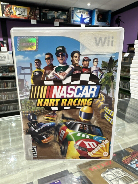 NASCAR Kart Racing (Nintendo Wii, 2009) CIB Complete Tested!