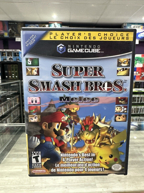 Super Smash Bros Melee (Nintendo Gamecube, 2001) Box / Case Only