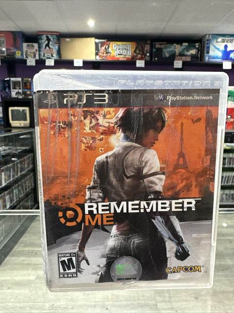 Remember Me (Sony PlayStation 3, 2013) PS3 Tested *Water Damage*