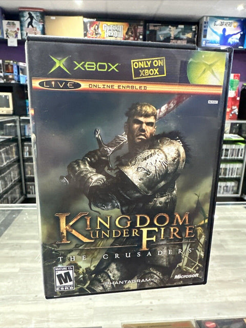 Kingdom Under Fire: The Crusaders (Microsoft Original Xbox, 2004) Tested!