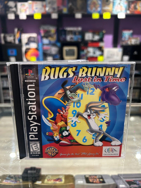 Bugs Bunny: Lost in Time (Sony PlayStation 1, 1999) PS1 Disc + Manual Tested!