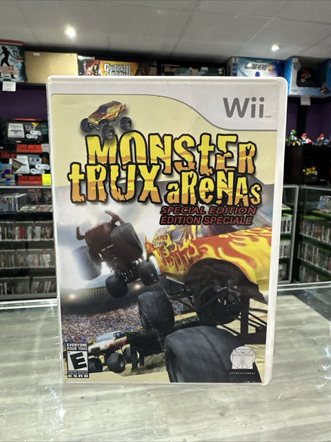 Monster Trux: Arenas - Special Edition - Nintendo Wii - Complete In Box CIB