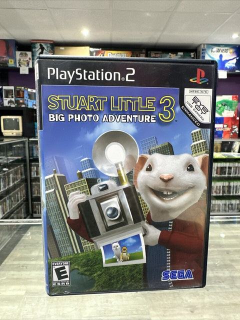 Stuart Little 3 Big Photo Adventure (Sony PlayStation 2) PS2 Complete Tested