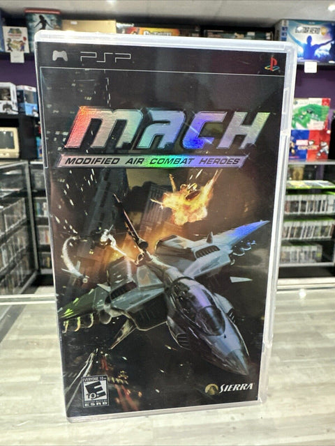 M.A.C.H.: Modified Air Combat Heroes (Sony PSP, 2007) CIB Complete Tested!