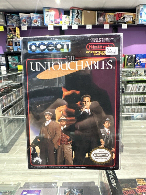 The Untouchables (Nintendo Entertainment System, 1991) NES In Box - Tested!