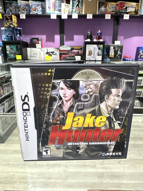 Jake Hunter: Detective Chronicles (Nintendo DS, 2008) CIB Complete Tested!