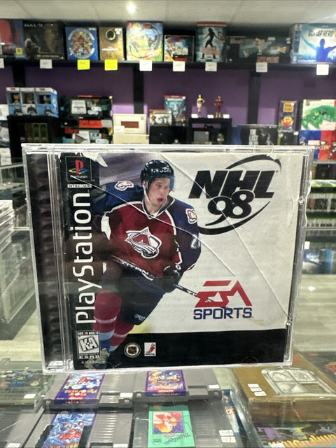 NHL 98 (Sony PlayStation 1, 1997) PS1 CIB Complete Tested!