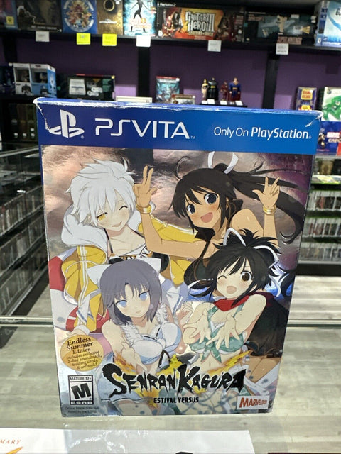 Senran Kagura Estival Versus: Endless Summer Edition (PS Vita, 2016) Complete