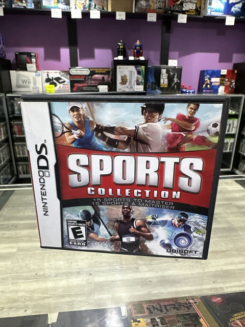 Sports Collection (Nintendo DS, 2010) CIB Complete Tested!