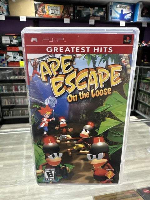 Ape Escape: On the Loose (Sony PSP, 2005) CIB Complete Tested!