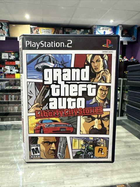 Grand Theft Auto: Liberty City Stories (Sony PlayStation 2, 2006) PS2 Complete