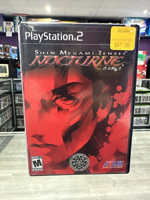 Shin Megami Tensei: Nocturne (Sony PlayStation 2, 2004) PS2 CIB Complete