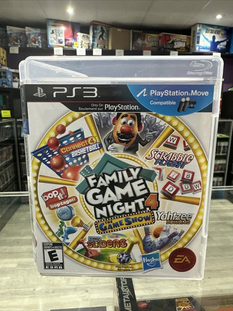 Family Game Night 4: The Game Show (Sony PlayStation 3, 2011) PS3 Complete