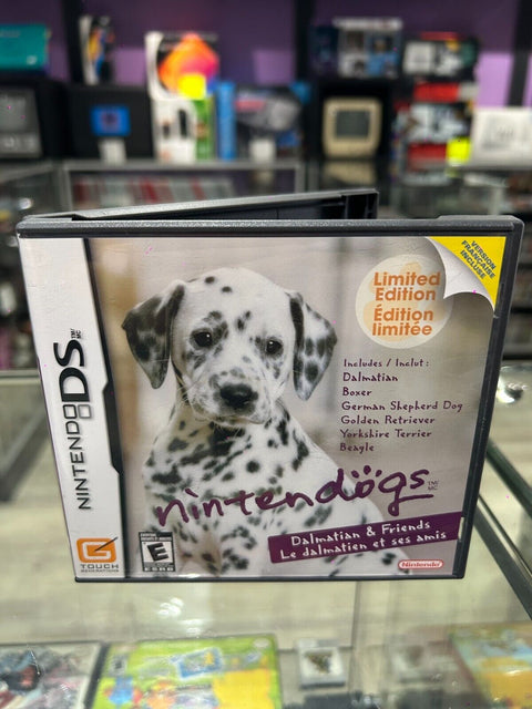 Nintendogs: Dalmatian & Friends (Nintendo DS, 2006) CIB Complete Tested!