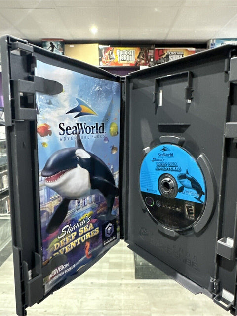 SeaWorld: Shamu's Deep Sea Adventures (Nintendo GameCube) CIB Complete Tested!