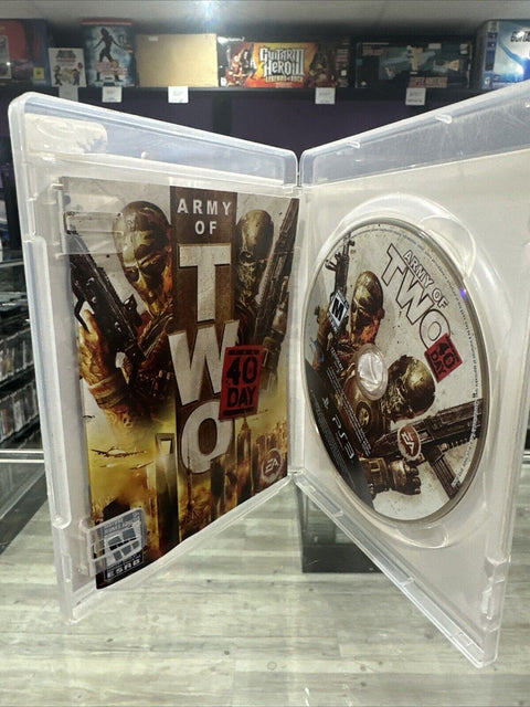 Army of Two: The 40th Day (Sony PlayStation 3, 2010) PS3 Complete Tested!