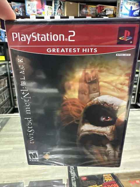 NEW! Twisted Metal: Black Greatest Hits (Sony PlayStation 2) PS2 Factory Sealed!