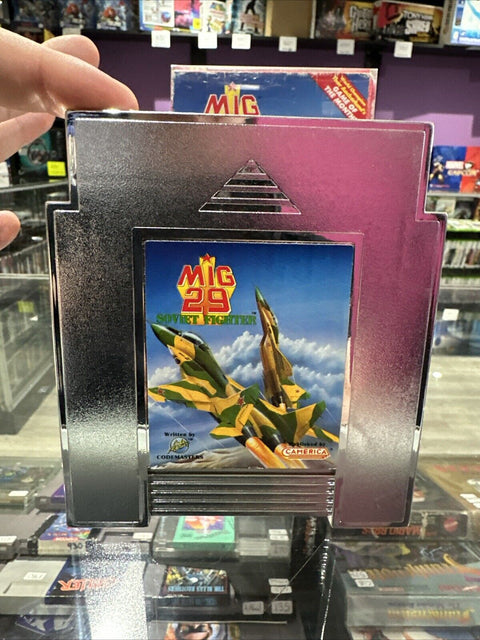 MiG 29: Soviet Fighter (Nintendo Entertainment System, 1992) NES In Box Tested!