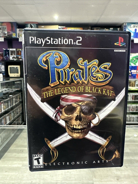 Pirates The Legend of Black Kat (Sony PlayStation 2) PS2 CIB Complete Tested