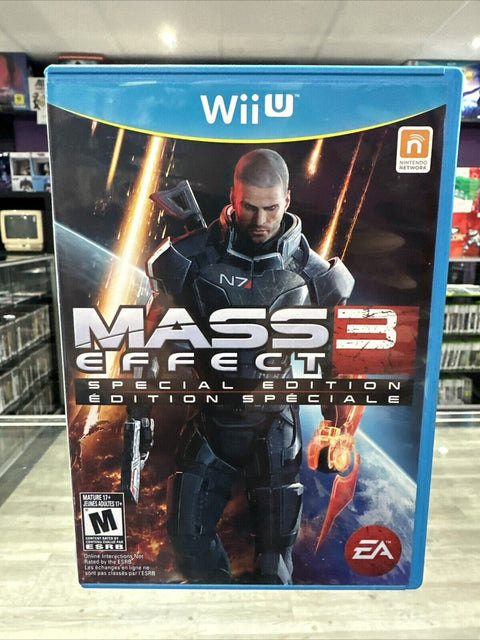 Mass Effect 3 -- Special Edition (Nintendo Wii U, 2012) CIB Complete Tested!